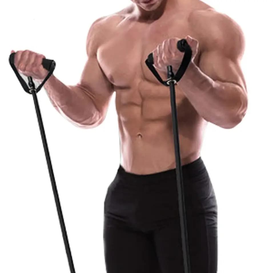 Resistance Bands Set Latex Elastic Tube Pull Rope Gym Yoga Stretch Rope Fitness Equipment