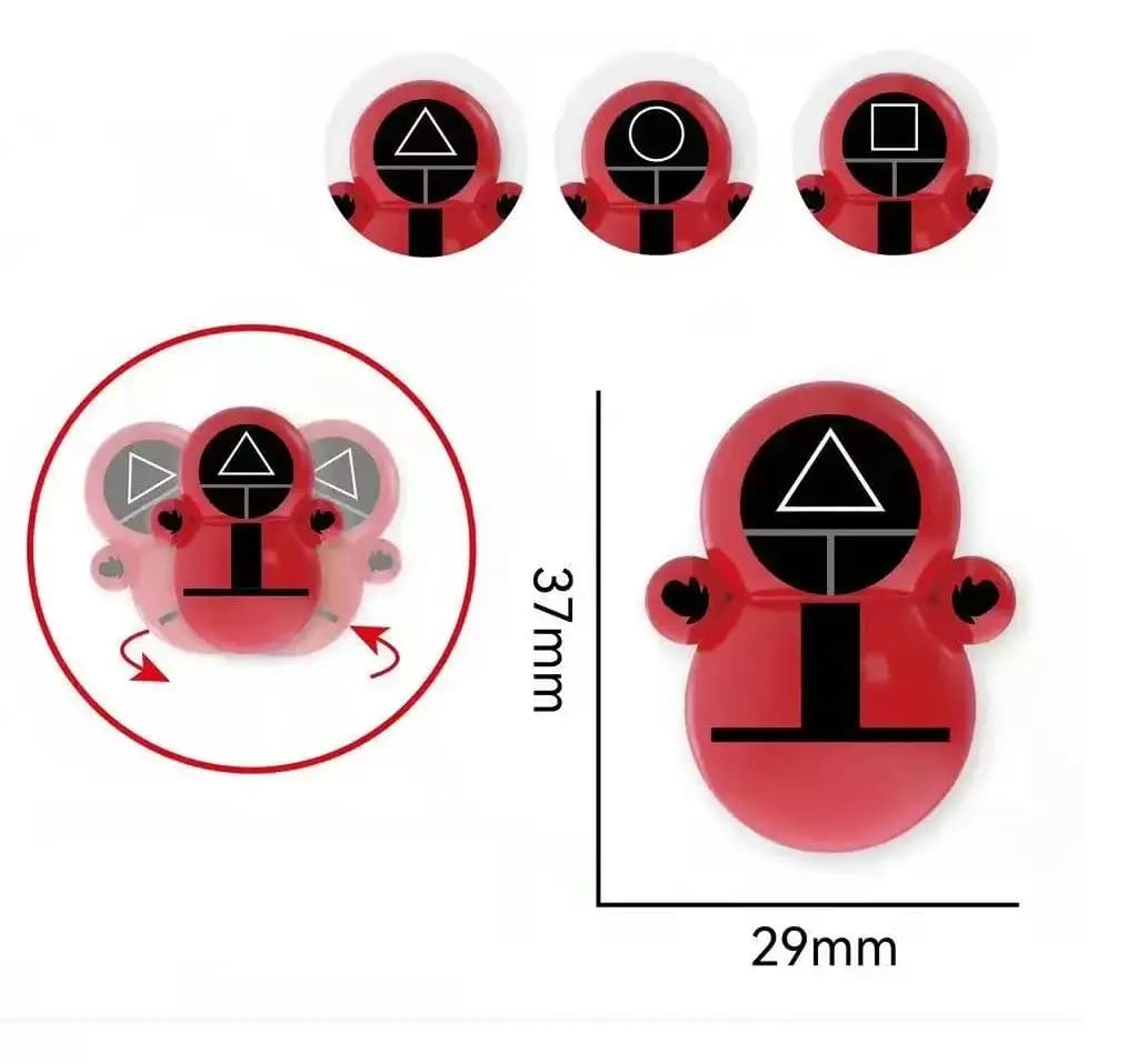 15 Pcs Squid land Roll Sway Swing Dancing Toy For Kids