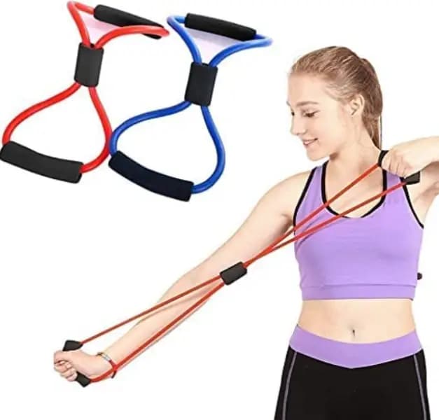 Resistance Bands Set Latex Elastic Tube Pull Rope Gym Yoga Stretch Rope Fitness Equipment