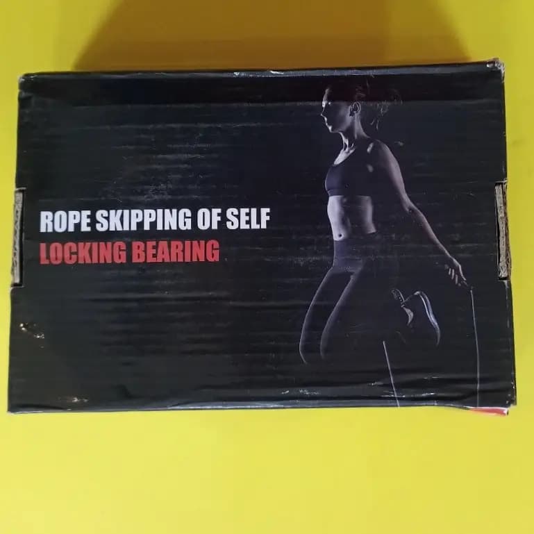 Skipping Rope Self Locking Bearing Adjustable Length Training Set