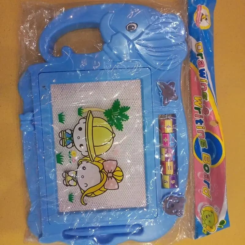 Smart Magic Magnetic Doodle Drawing Board Elephant Shaped White Board Learning Toys For Kids - Random Colors