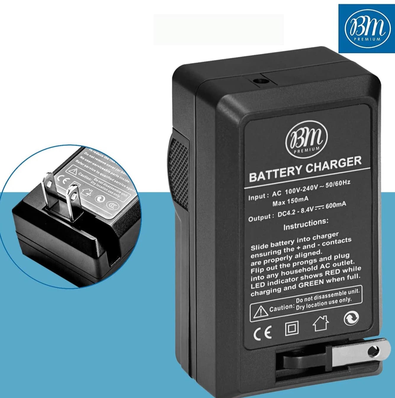 BM Premium Charger For Camera Battery