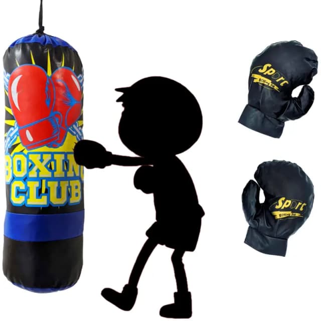 12.5 ft Punching Bag For Kids Home Exercise Boxing Club