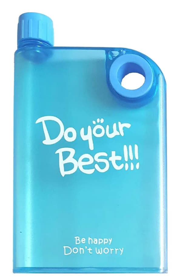 Cycling Portable Small Square Transparent Drinking Water Bottle